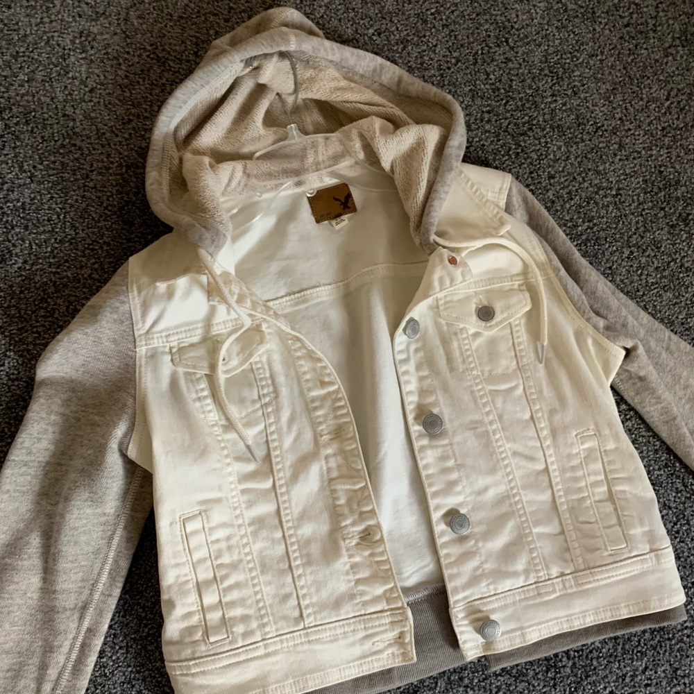 White Denim Jacket - Picture 2 of 3